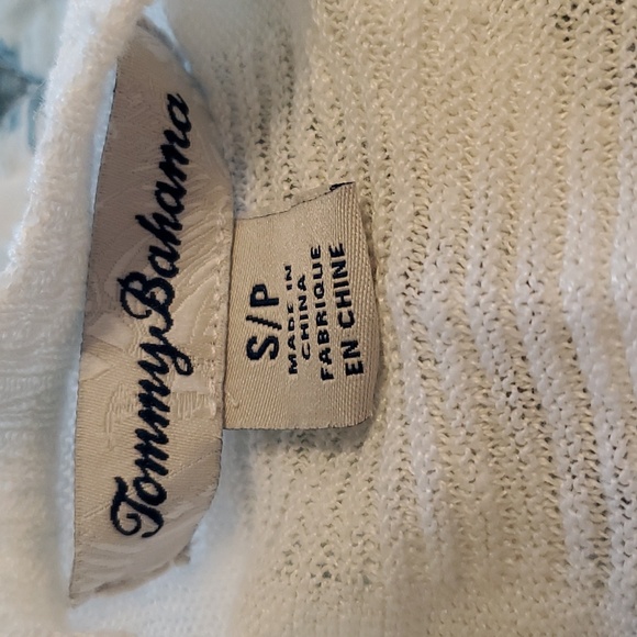 Tommy Bahama white cardigan S - Picture 5 of 6